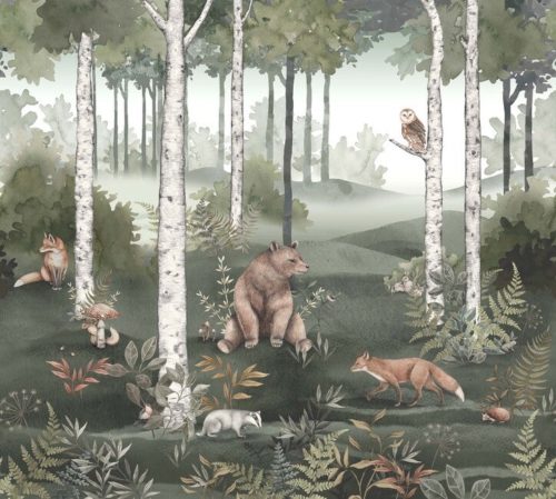 Wild Forest Mural 6943